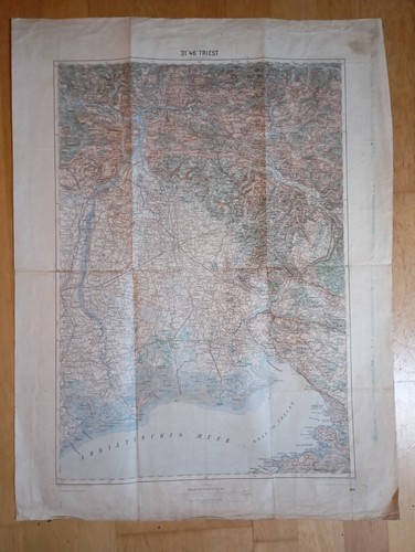 Ww1 mappa austriaca trieste - ww1,