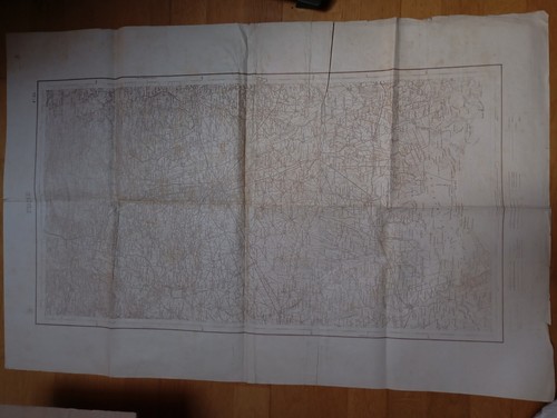 Ww1 mappa igm 1909 udine - 1909, no