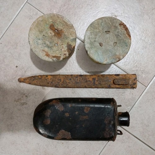 Ww1 lotto kuk ww2 elmetto - ww1,